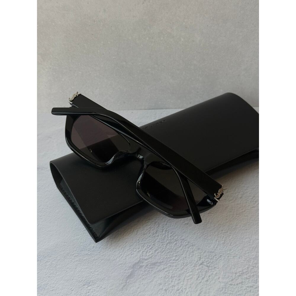 NEW Saint Laurent SL M127/F Sunglasses in Black - Picture 3 of 9